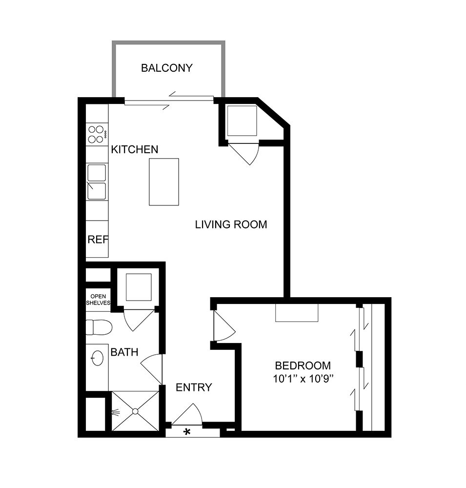 Bowie floor plan